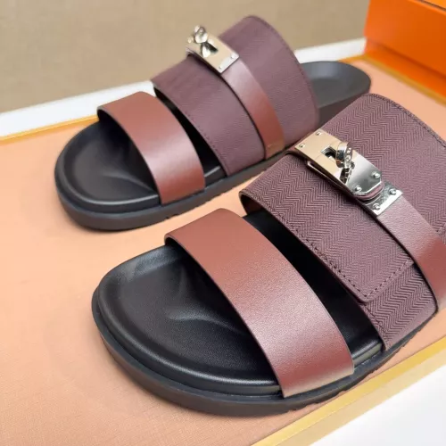 Cheap Hermes Slippers For Men #1362092 Replica Wholesale [$56.00 USD] [ITEM#1362092] on Replica Hermes Slippers