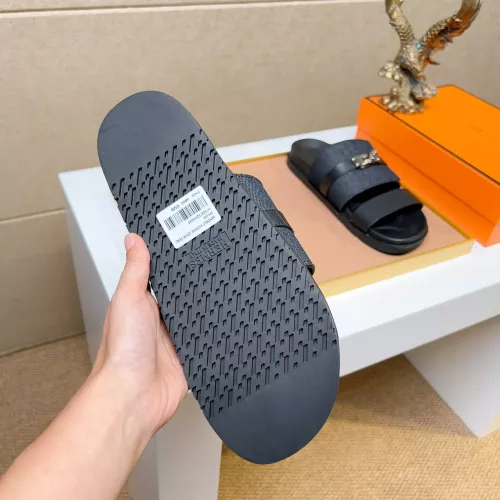 Cheap Hermes Slippers For Men #1362102 Replica Wholesale [$56.00 USD] [ITEM#1362102] on Replica Hermes Slippers