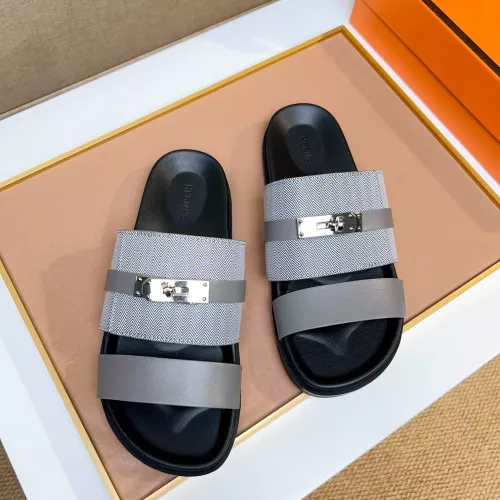 Cheap Hermes Slippers For Men #1362106 Replica Wholesale [$56.00 USD] [ITEM#1362106] on Replica Hermes Slippers
