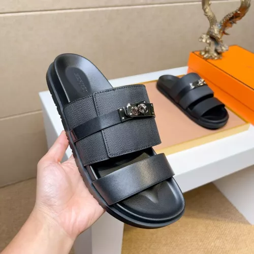 Cheap Hermes Slippers For Men #1362112 Replica Wholesale [$56.00 USD] [ITEM#1362112] on Replica Hermes Slippers