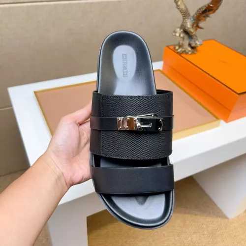 Cheap Hermes Slippers For Men #1362112 Replica Wholesale [$56.00 USD] [ITEM#1362112] on Replica Hermes Slippers