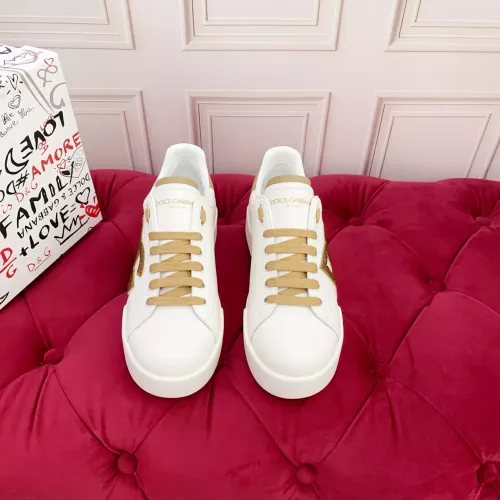 Cheap Dolce &amp; Gabbana D&amp;G Casual Shoes For Women #1362133 Replica Wholesale [$112.00 USD] [ITEM#1362133] on Replica Dolce &amp; Gabbana D&amp;G Casual Shoes