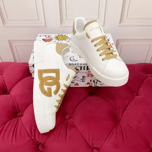 Cheap Dolce &amp; Gabbana D&amp;G Casual Shoes For Women #1362133 Replica Wholesale [$112.00 USD] [ITEM#1362133] on Replica Dolce &amp; Gabbana D&amp;G Casual Shoes