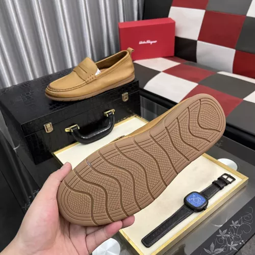 Cheap Salvatore Ferragamo Leather Shoes For Men #1362168 Replica Wholesale [$92.00 USD] [ITEM#1362168] on Replica Salvatore Ferragamo Leather Shoes