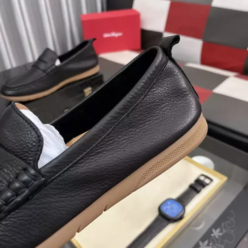 Cheap Salvatore Ferragamo Leather Shoes For Men #1362169 Replica Wholesale [$92.00 USD] [ITEM#1362169] on Replica Salvatore Ferragamo Leather Shoes