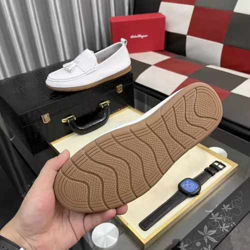 Cheap Salvatore Ferragamo Leather Shoes For Men #1362170 Replica Wholesale [$92.00 USD] [ITEM#1362170] on Replica Salvatore Ferragamo Leather Shoes
