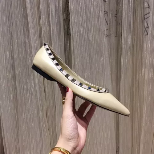 Cheap Valentino Flat Shoes For Women #1362290 Replica Wholesale [$92.00 USD] [ITEM#1362290] on Replica Valentino Flat Shoes