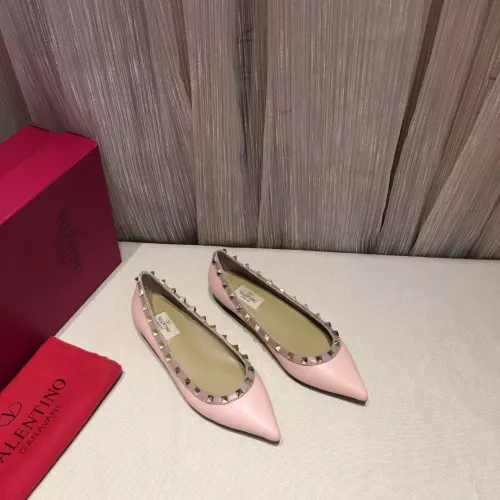 Cheap Valentino Flat Shoes For Women #1362291 Replica Wholesale [$92.00 USD] [ITEM#1362291] on Replica Valentino Flat Shoes