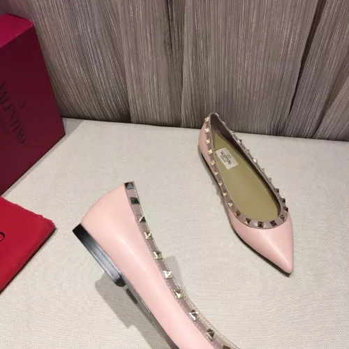 Cheap Valentino Flat Shoes For Women #1362291 Replica Wholesale [$92.00 USD] [ITEM#1362291] on Replica Valentino Flat Shoes