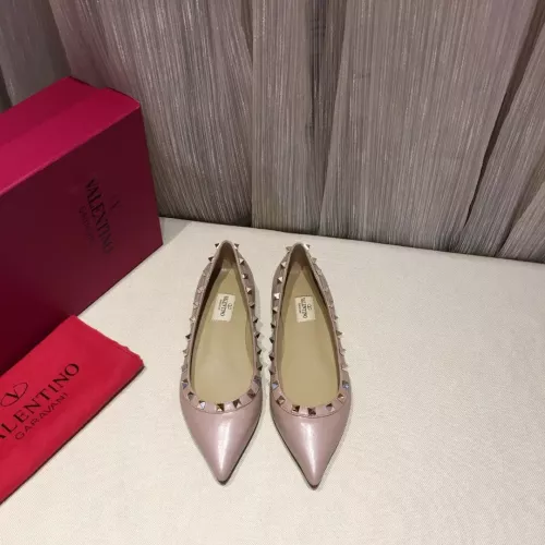 Cheap Valentino Flat Shoes For Women #1362292 Replica Wholesale [$92.00 USD] [ITEM#1362292] on Replica Valentino Flat Shoes