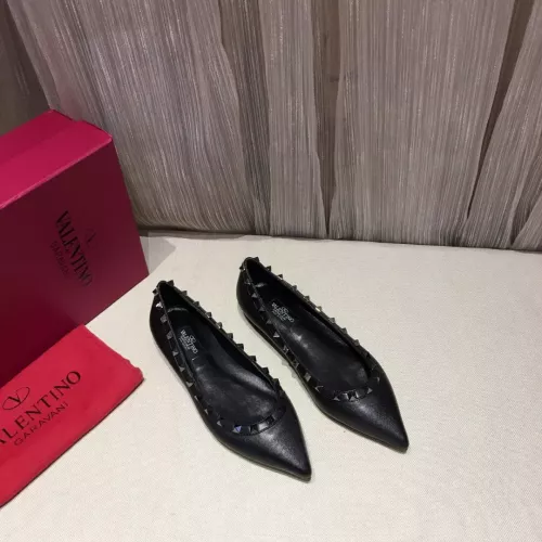 Cheap Valentino Flat Shoes For Women #1362297 Replica Wholesale [$92.00 USD] [ITEM#1362297] on Replica Valentino Flat Shoes