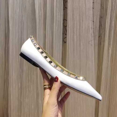 Cheap Valentino Flat Shoes For Women #1362302 Replica Wholesale [$92.00 USD] [ITEM#1362302] on Replica Valentino Flat Shoes