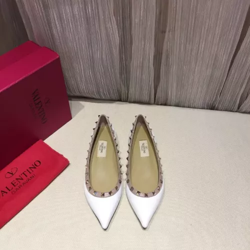 Cheap Valentino Flat Shoes For Women #1362302 Replica Wholesale [$92.00 USD] [ITEM#1362302] on Replica Valentino Flat Shoes