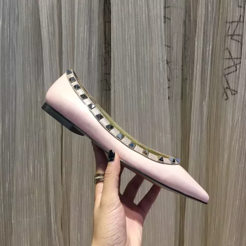 Cheap Valentino Flat Shoes For Women #1362303 Replica Wholesale [$92.00 USD] [ITEM#1362303] on Replica Valentino Flat Shoes