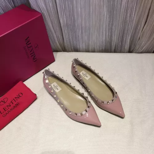 Cheap Valentino Flat Shoes For Women #1362308 Replica Wholesale [$92.00 USD] [ITEM#1362308] on Replica Valentino Flat Shoes