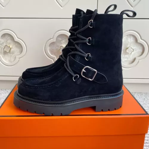 Cheap Hermes Boots For Women #1362569 Replica Wholesale [$145.00 USD] [ITEM#1362569] on Replica Hermes Boots