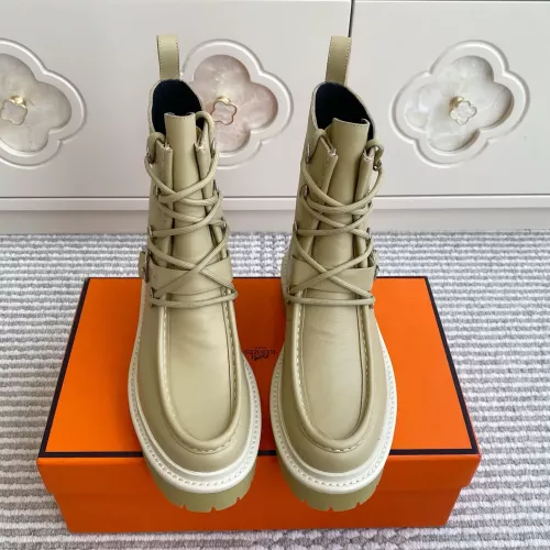 Cheap Hermes Boots For Women #1362570 Replica Wholesale [$145.00 USD] [ITEM#1362570] on Replica Hermes Boots