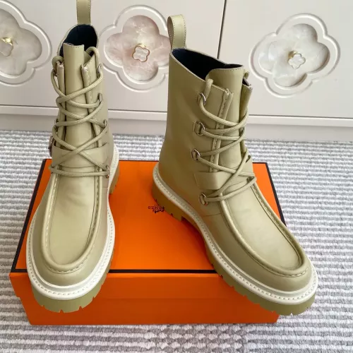 Cheap Hermes Boots For Women #1362570 Replica Wholesale [$145.00 USD] [ITEM#1362570] on Replica Hermes Boots