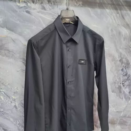 Cheap Fendi Shirts Long Sleeved For Unisex #1362611 Replica Wholesale [$56.00 USD] [ITEM#1362611] on Replica Fendi Shirts