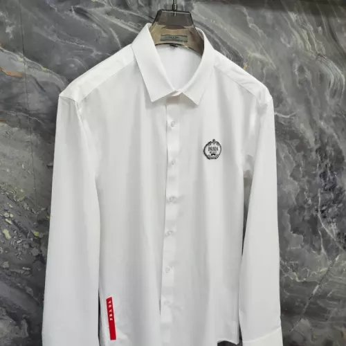 Cheap Prada Shirts Long Sleeved For Unisex #1362619 Replica Wholesale [$56.00 USD] [ITEM#1362619] on Replica Prada Shirts