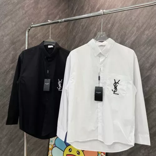 Cheap Yves Saint Laurent YSL Shirts Long Sleeved For Unisex #1362624 Replica Wholesale [$52.00 USD] [ITEM#1362624] on Replica Yves Saint Laurent YSL Shirts