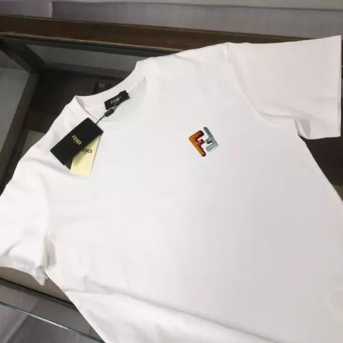 Cheap Fendi T-Shirts Short Sleeved For Unisex #1362626 Replica Wholesale [$39.00 USD] [ITEM#1362626] on Replica Fendi T-Shirts