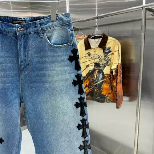 Cheap Chrome Hearts Jeans For Unisex #1362734 Replica Wholesale [$56.00 USD] [ITEM#1362734] on Replica Chrome Hearts Jeans
