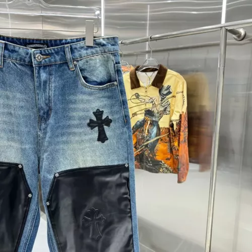 Cheap Chrome Hearts Jeans For Unisex #1362735 Replica Wholesale [$56.00 USD] [ITEM#1362735] on Replica Chrome Hearts Jeans