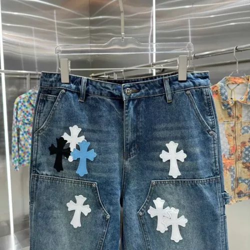 Cheap Chrome Hearts Jeans For Unisex #1362736 Replica Wholesale [$56.00 USD] [ITEM#1362736] on Replica Chrome Hearts Jeans