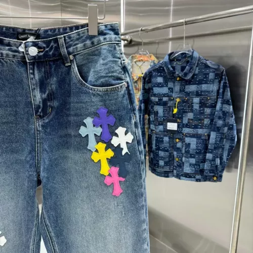 Cheap Chrome Hearts Jeans For Unisex #1362738 Replica Wholesale [$68.00 USD] [ITEM#1362738] on Replica Chrome Hearts Jeans