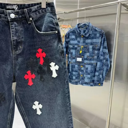 Cheap Chrome Hearts Jeans For Unisex #1362740 Replica Wholesale [$68.00 USD] [ITEM#1362740] on Replica Chrome Hearts Jeans