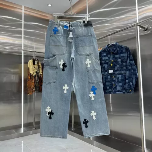 Cheap Chrome Hearts Jeans For Unisex #1362741 Replica Wholesale [$68.00 USD] [ITEM#1362741] on Replica Chrome Hearts Jeans