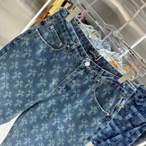 Cheap Chrome Hearts Jeans For Unisex #1362743 Replica Wholesale [$68.00 USD] [ITEM#1362743] on Replica Chrome Hearts Jeans