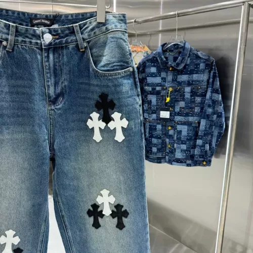 Cheap Chrome Hearts Jeans For Unisex #1362746 Replica Wholesale [$68.00 USD] [ITEM#1362746] on Replica Chrome Hearts Jeans