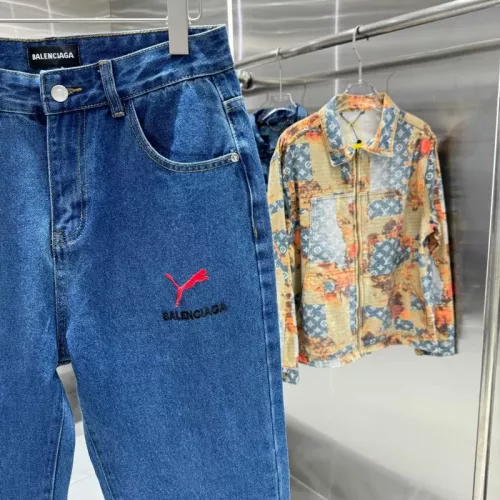 Cheap Balenciaga Jeans For Unisex #1362758 Replica Wholesale [$52.00 USD] [ITEM#1362758] on Replica Balenciaga Jeans