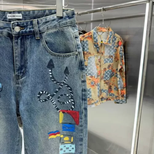 Cheap Balenciaga Jeans For Unisex #1362764 Replica Wholesale [$60.00 USD] [ITEM#1362764] on Replica Balenciaga Jeans