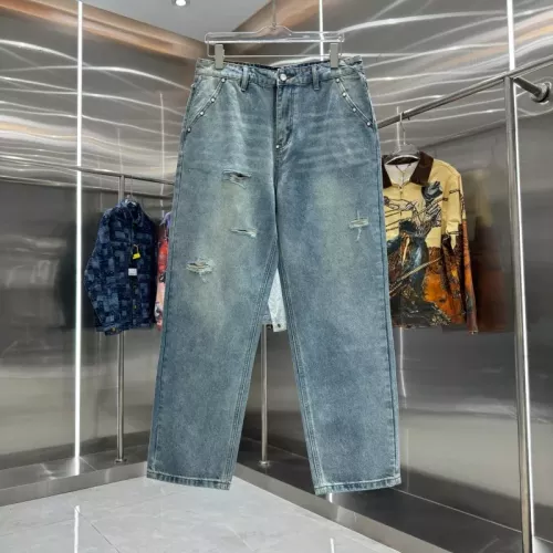 Cheap Louis Vuitton LV Jeans For Unisex #1362775 Replica Wholesale [$52.00 USD] [ITEM#1362775] on Replica Louis Vuitton LV Jeans