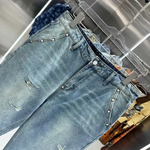 Cheap Louis Vuitton LV Jeans For Unisex #1362775 Replica Wholesale [$52.00 USD] [ITEM#1362775] on Replica Louis Vuitton LV Jeans