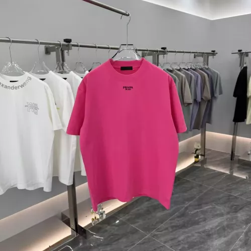 Prada T-Shirts Short Sleeved For Unisex #1362783