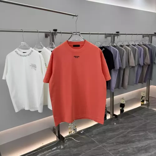 Prada T-Shirts Short Sleeved For Unisex #1362786