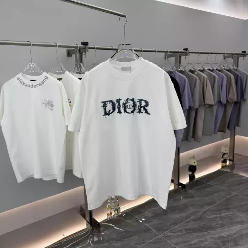 Christian Dior T-Shirts Short Sleeved For Unisex #1362794