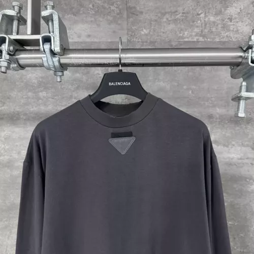 Cheap Prada T-Shirts Long Sleeved For Unisex #1362801 Replica Wholesale [$56.00 USD] [ITEM#1362801] on Replica Prada T-Shirts
