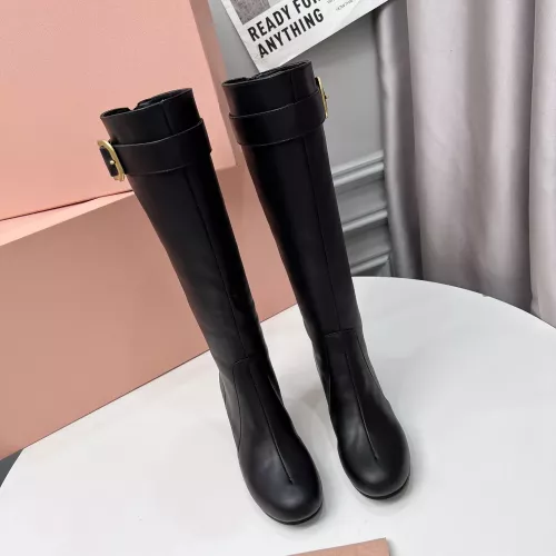 Cheap MIU MIU Boots For Women #1362889 Replica Wholesale [$135.00 USD] [ITEM#1362889] on Replica MIU MIU Boots