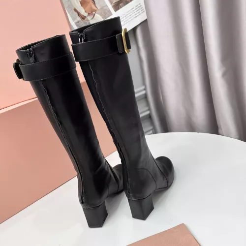 Cheap MIU MIU Boots For Women #1362889 Replica Wholesale [$135.00 USD] [ITEM#1362889] on Replica MIU MIU Boots