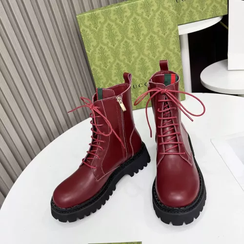 Cheap Gucci Boots For Women #1362890 Replica Wholesale [$108.00 USD] [ITEM#1362890] on Replica Gucci Boots
