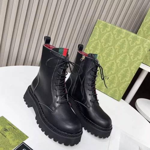 Cheap Gucci Boots For Women #1362891 Replica Wholesale [$108.00 USD] [ITEM#1362891] on Replica Gucci Boots