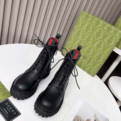 Cheap Gucci Boots For Women #1362891 Replica Wholesale [$108.00 USD] [ITEM#1362891] on Replica Gucci Boots