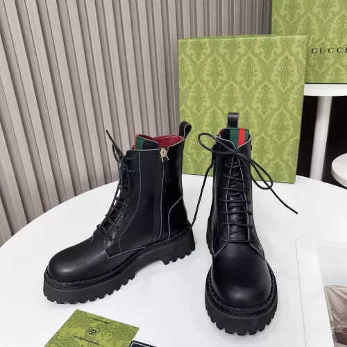 Cheap Gucci Boots For Women #1362891 Replica Wholesale [$108.00 USD] [ITEM#1362891] on Replica Gucci Boots