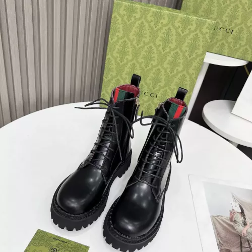 Cheap Gucci Boots For Women #1362892 Replica Wholesale [$108.00 USD] [ITEM#1362892] on Replica Gucci Boots