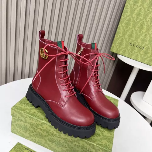 Cheap Gucci Boots For Women #1362893 Replica Wholesale [$108.00 USD] [ITEM#1362893] on Replica Gucci Boots